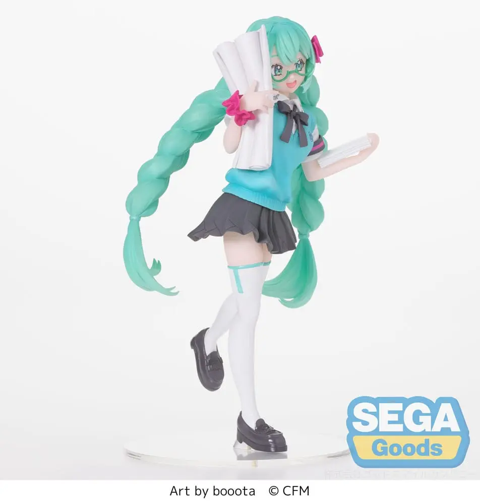 Hatsune Miku Luminasta PVC Statue Hatsune Miku 16th Anniversary Booota Ver. 18 cm termékfotó