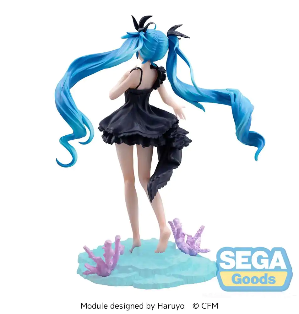 Hatsune Miku Luminasta PVC Statue Hatsune Miku Deep Sea Girl 18 cm Produktfoto