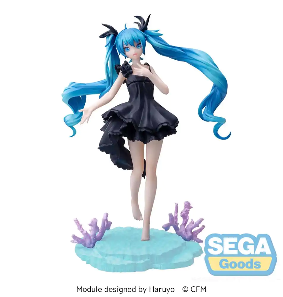 Hatsune Miku Luminasta PVC Statue Hatsune Miku Deep Sea Girl 18 cm Produktfoto