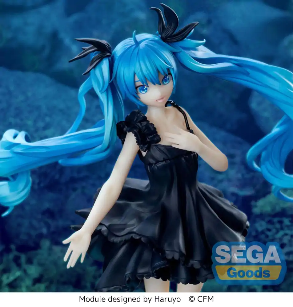Hatsune Miku Luminasta PVC Statue Hatsune Miku Deep Sea Girl 18 cm Produktfoto