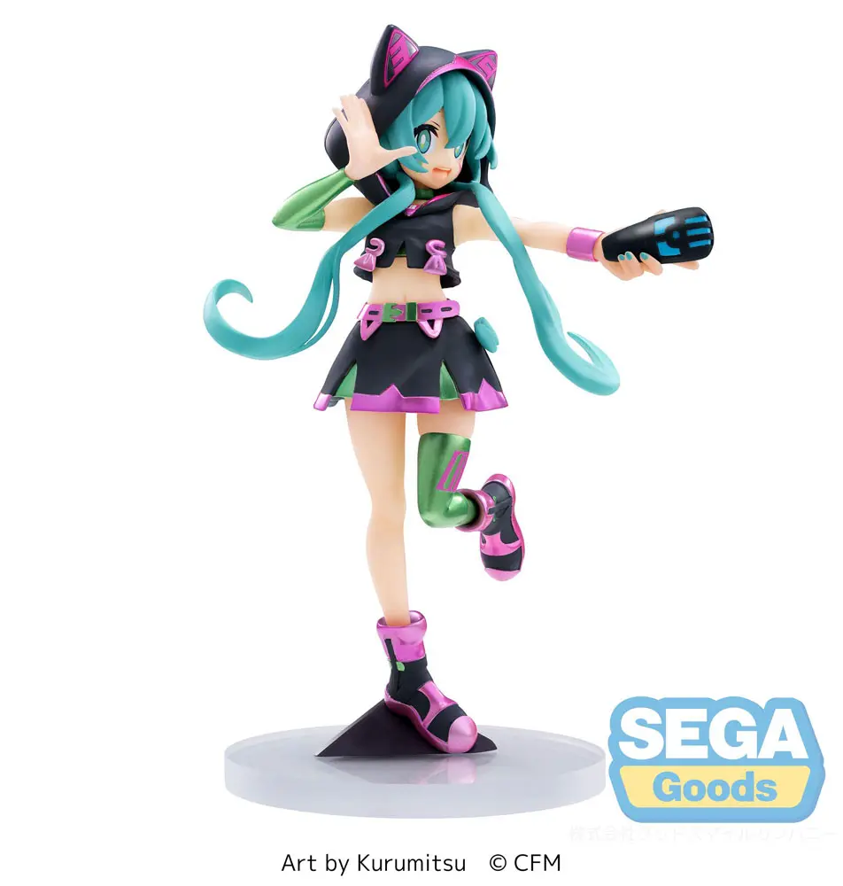 Hatsune Miku Luminasta PVC Statue Hatsune Miku Live Stage 18 cm Produktfoto
