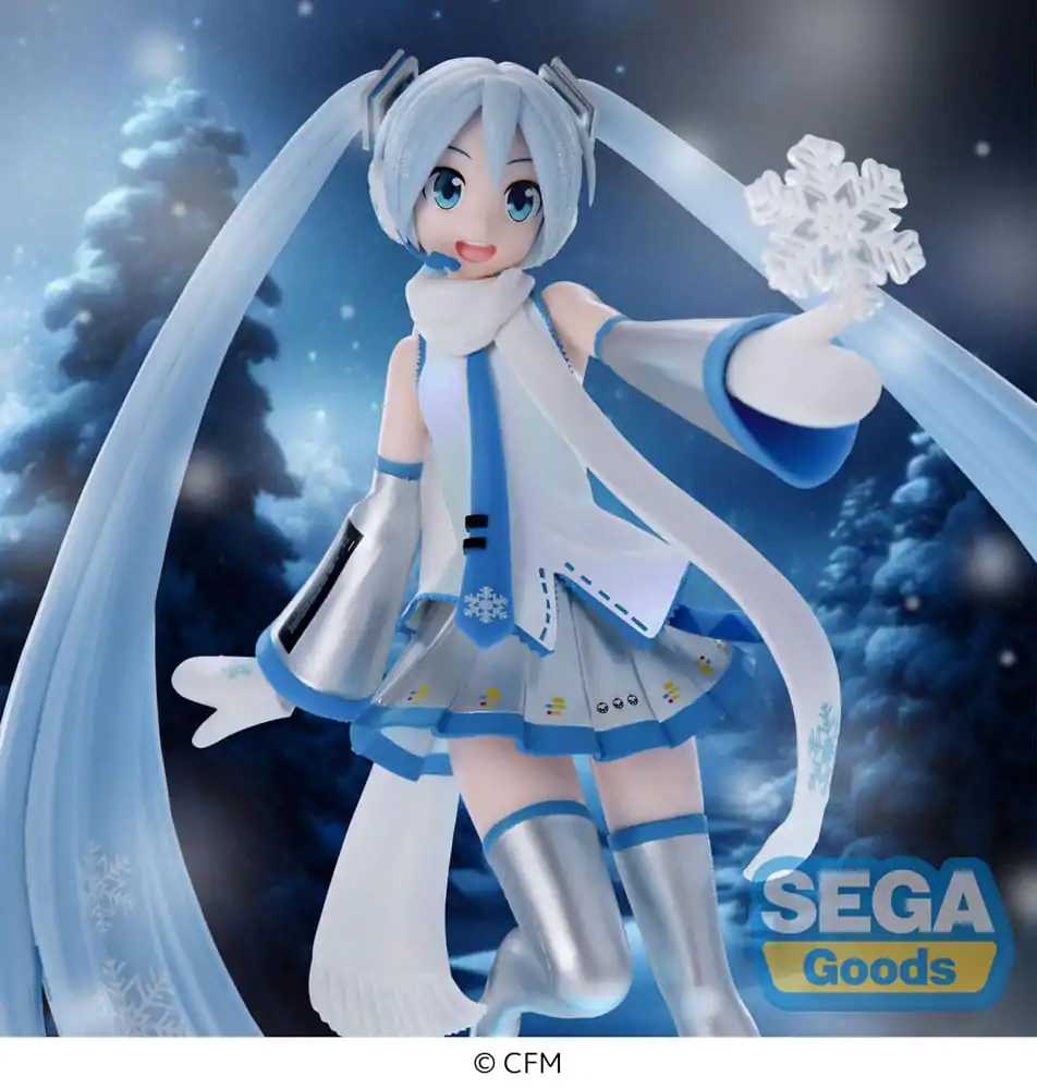 Hatsune Miku Luminasta PVC Statue Snow Miku Sky Town Ver. 22 cm termékfotó