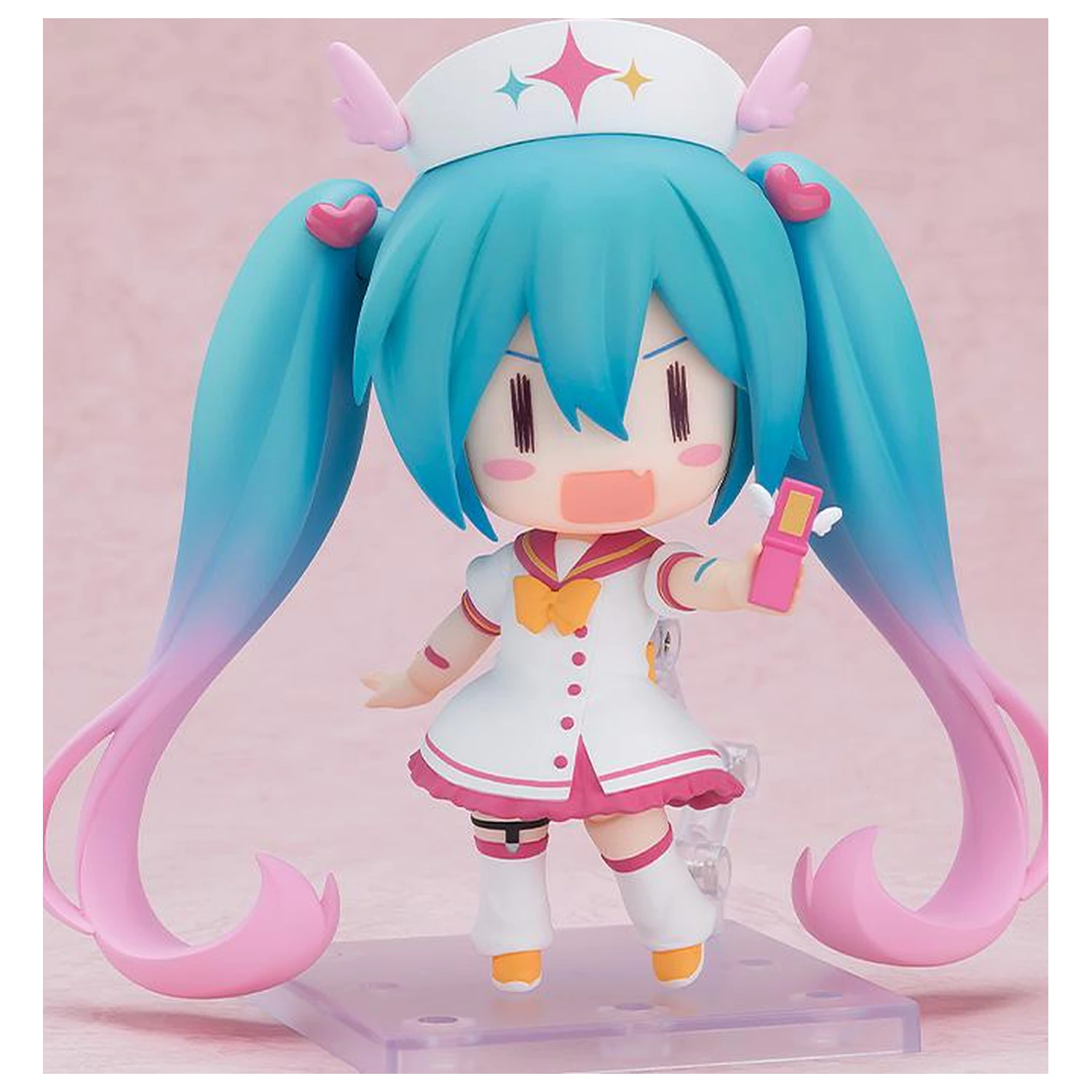 Hatsune Miku Magical Cure Love Shot Figur Nendoroid 10 cm Produktfoto