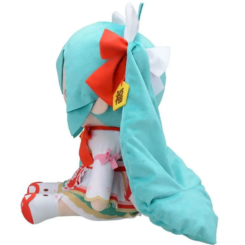 Hatsune Miku Maneki Hatsune Miku Fluffy Plüschfigur 40cm Produktfoto