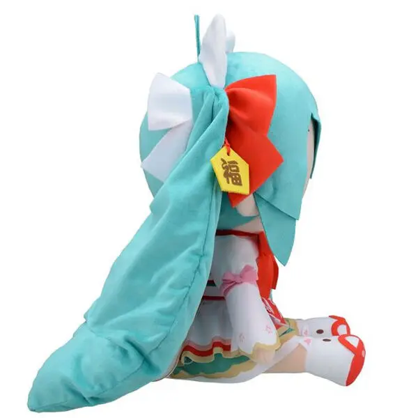 Hatsune Miku Maneki Hatsune Miku Fluffy Plüschfigur 40cm Produktfoto