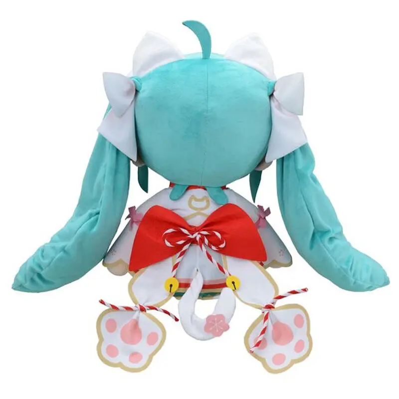 Hatsune Miku Maneki Hatsune Miku Fluffy Plüschfigur 40cm Produktfoto