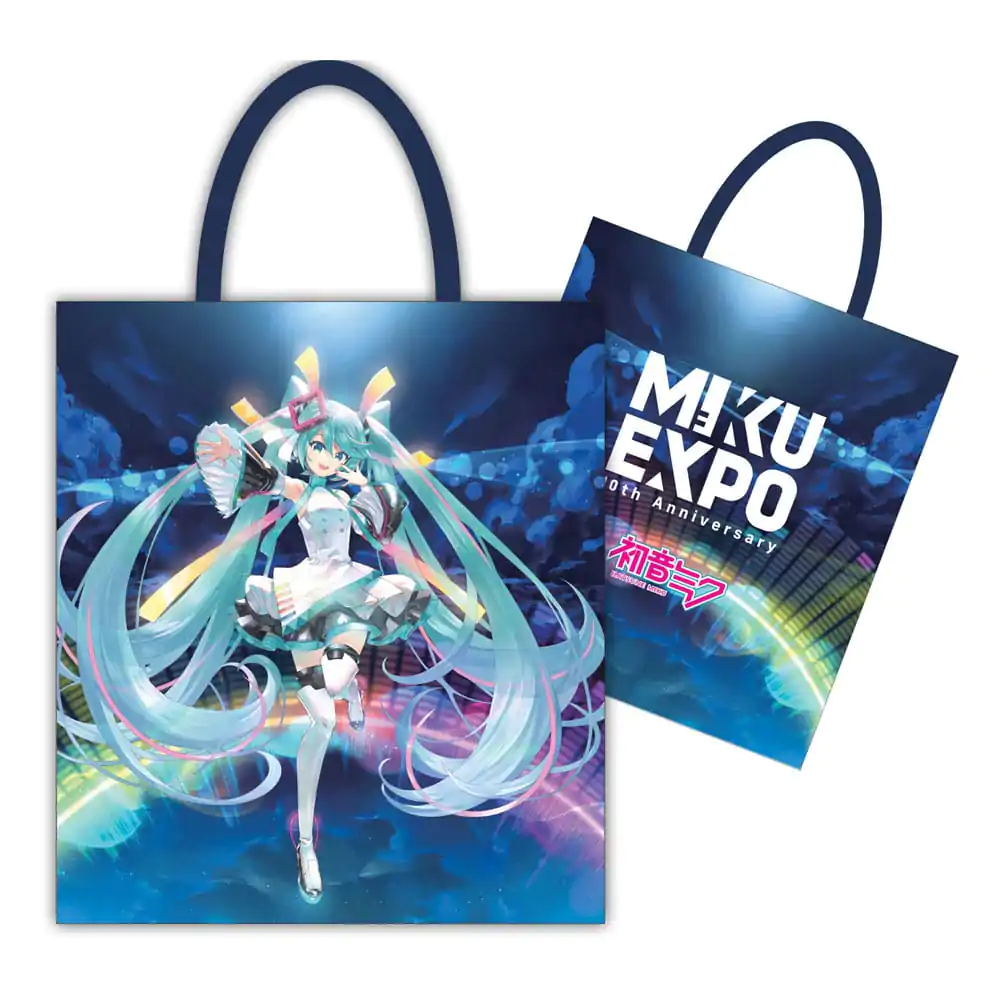 Hatsune Miku Tragetasche Miku Expo 10th Anniversary Art by Kei Ver. Limited Edition termékfotó