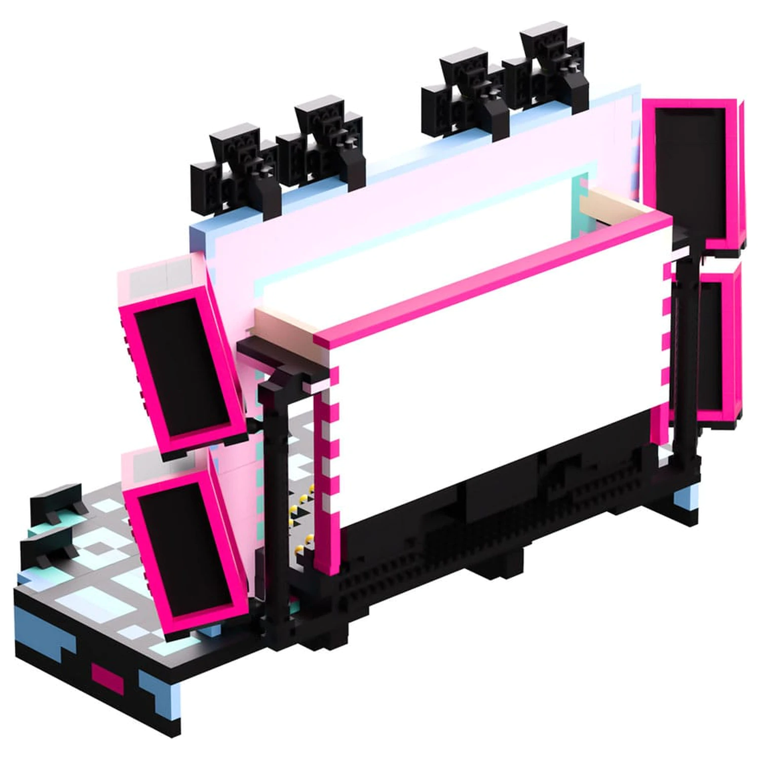 Hatsune Miku Steine-Set Miku's Stage 19 cm Produktfoto