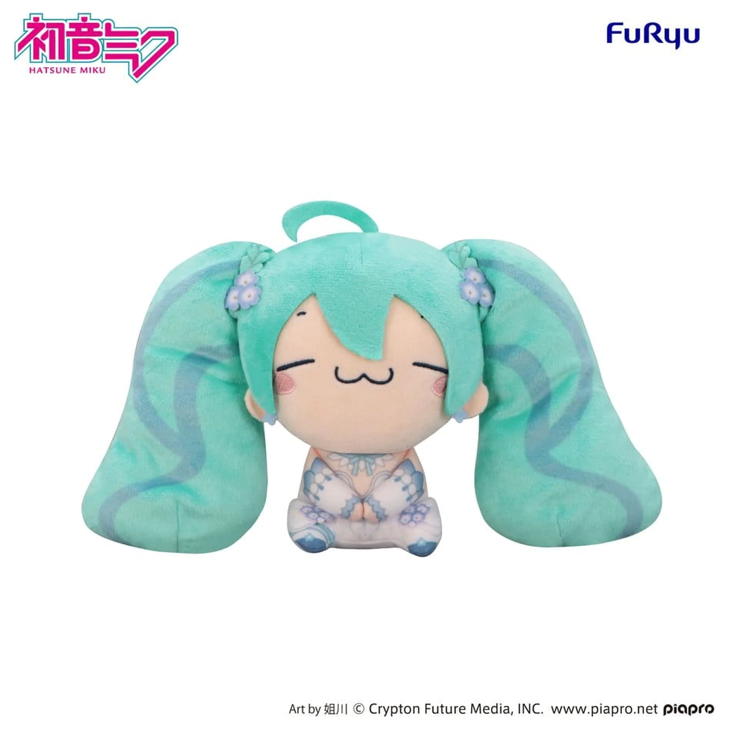Hatsune Miku Mochipico Plüschfigur Nemophila B 15 cm Produktfoto