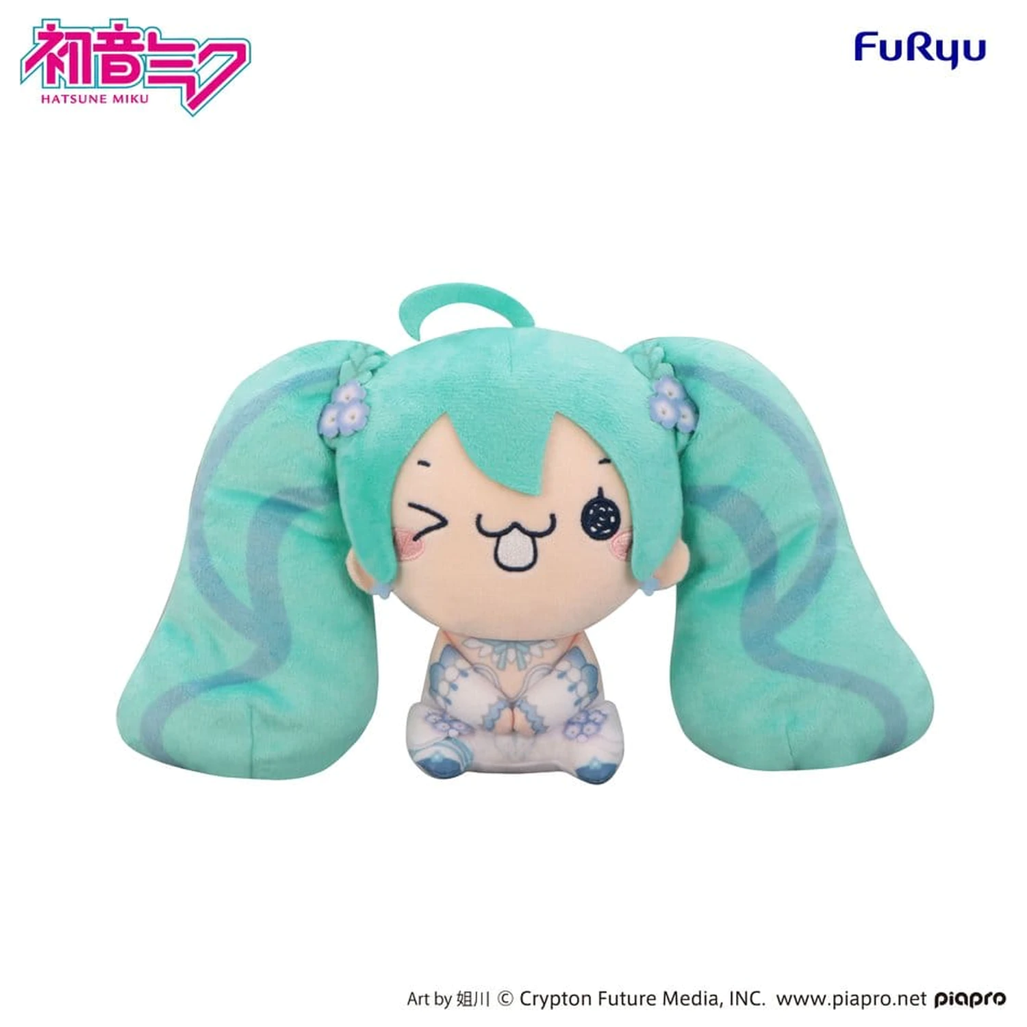 Hatsune Miku Mochipico Plüsch Figur Nemophila C 15 cm Produktfoto