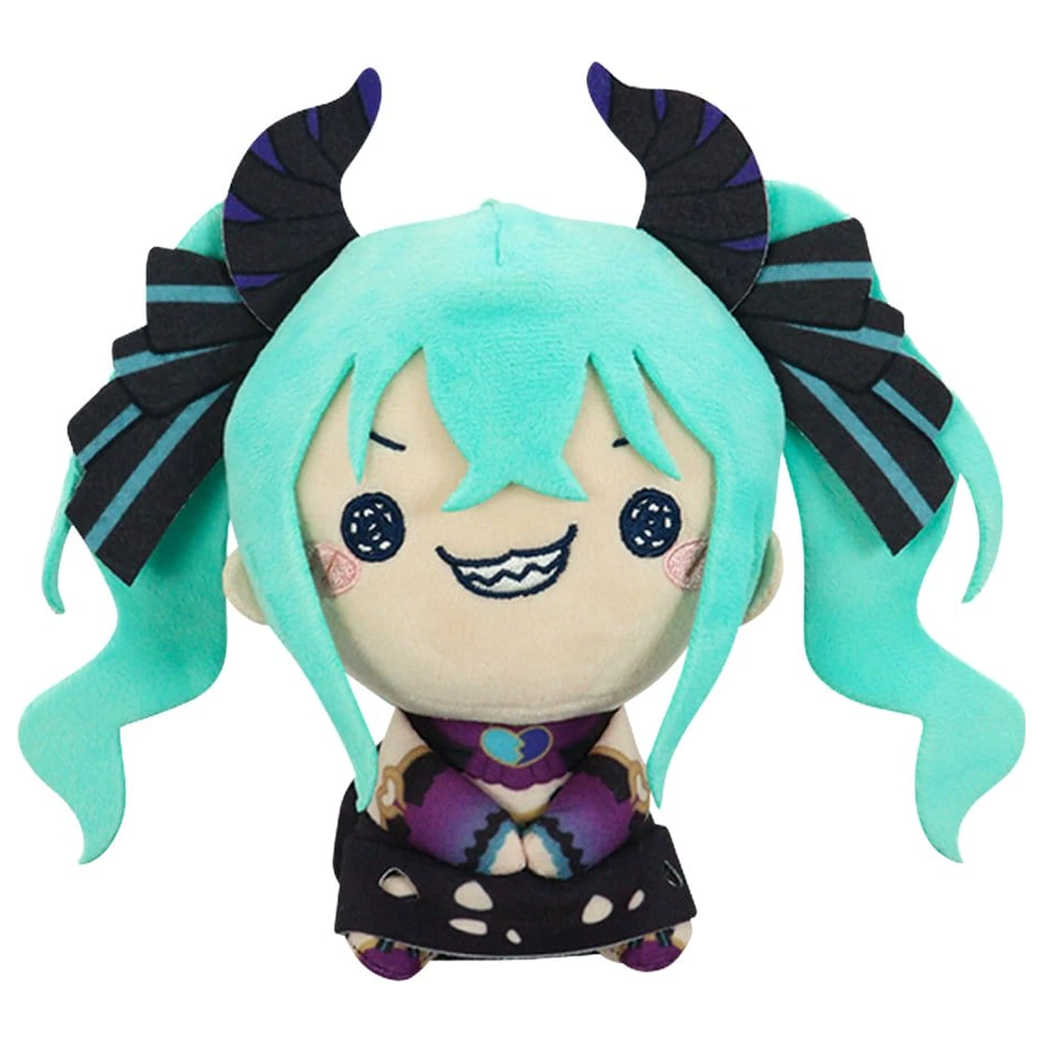 Hatsune Miku Mochipico Plüsch Figur Villain A 16 cm Produktfoto