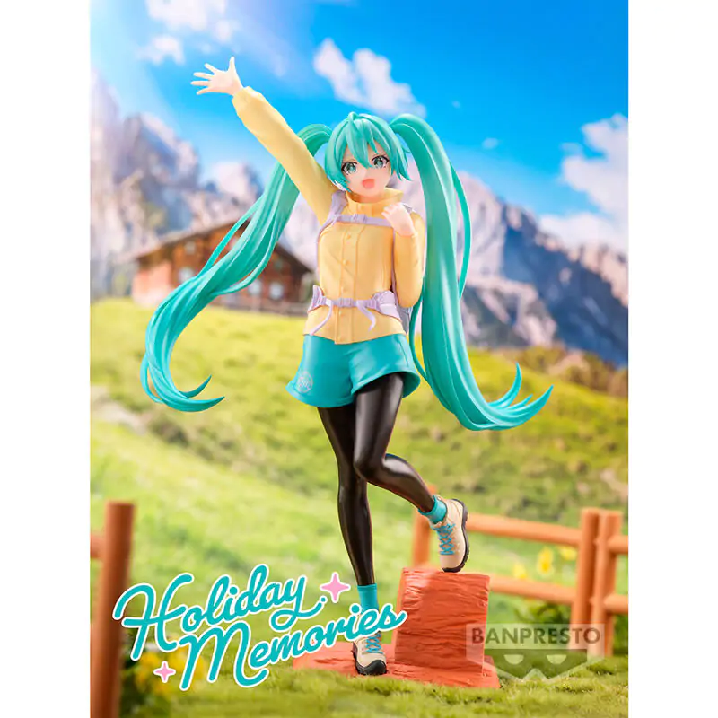 Hatsune Miku Mountain Climbing Holiday Memories Figur 20cm termékfotó