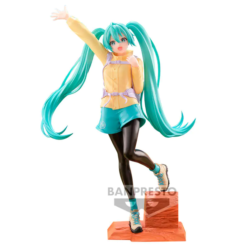 Hatsune Miku Mountain Climbing Holiday Memories Figur 20cm termékfotó