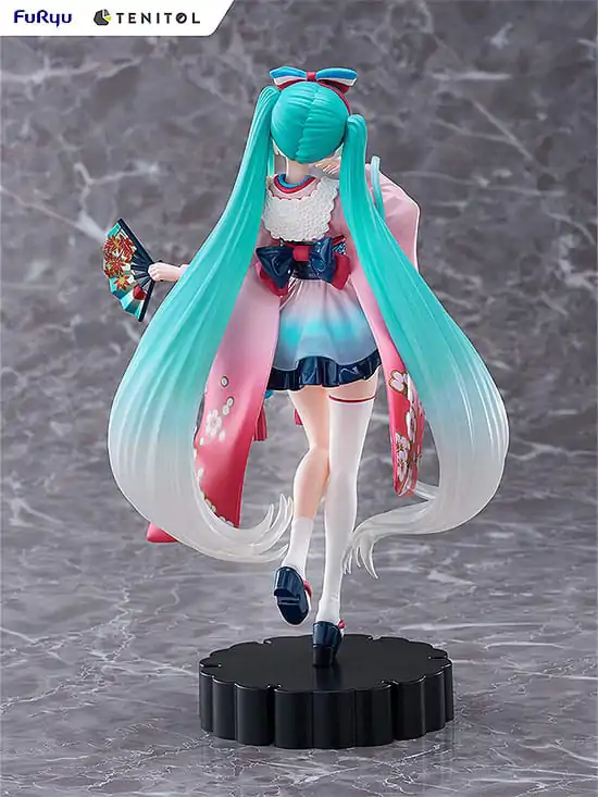 Hatsune Miku Statue Neo Tokyo Series Kimono 22 cm Produktfoto