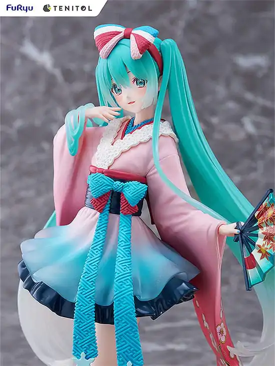 Hatsune Miku Statue Neo Tokyo Series Kimono 22 cm Produktfoto