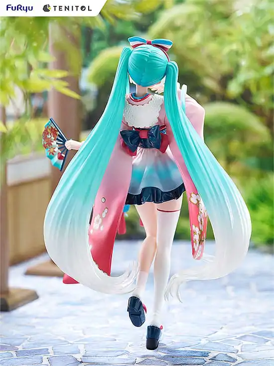 Hatsune Miku Statue Neo Tokyo Series Kimono 22 cm Produktfoto