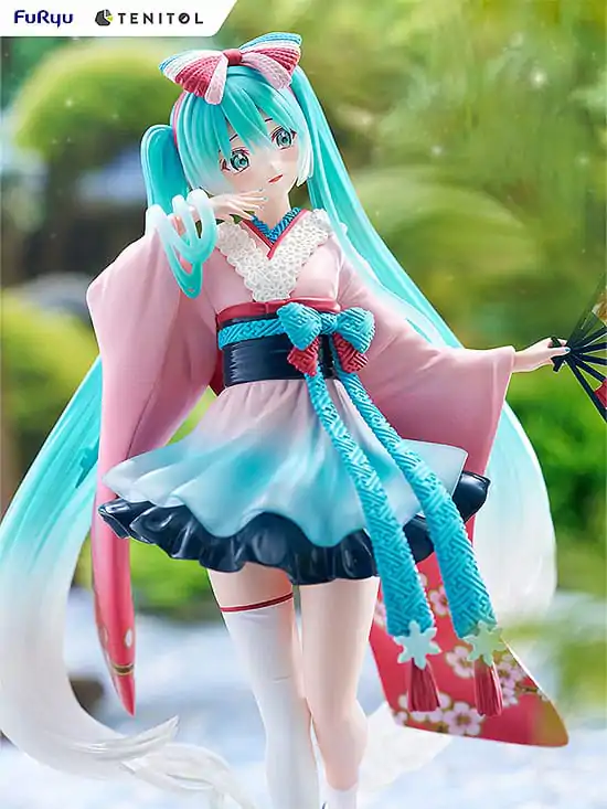 Hatsune Miku Statue Neo Tokyo Series Kimono 22 cm Produktfoto