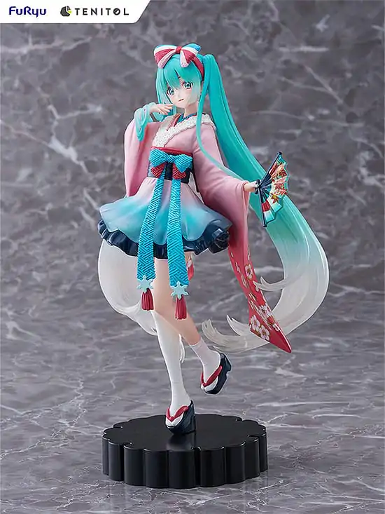 Hatsune Miku Statue Neo Tokyo Series Kimono 22 cm Produktfoto
