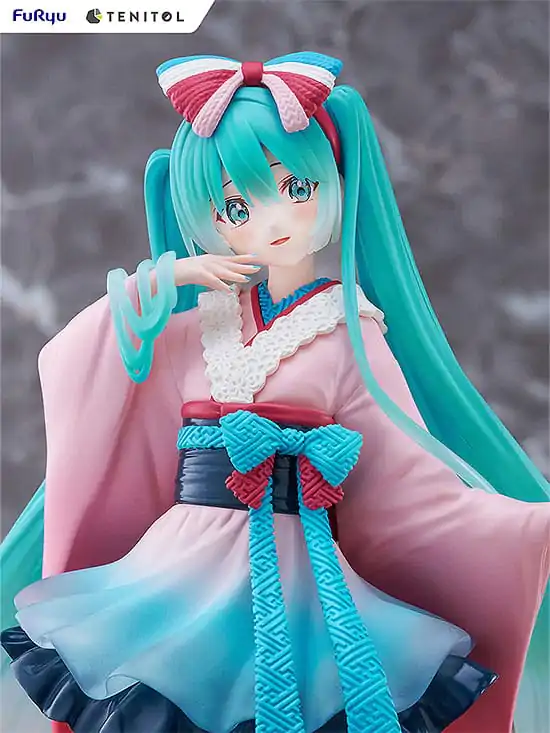 Hatsune Miku Statue Neo Tokyo Series Kimono 22 cm Produktfoto