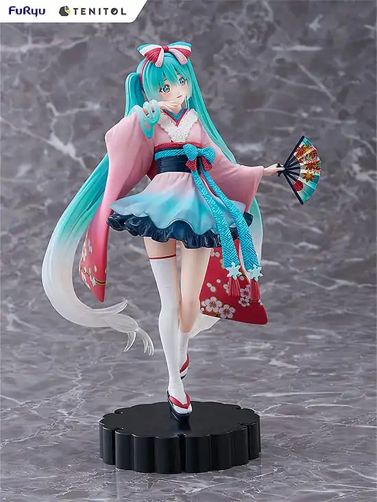 Hatsune Miku Statue Neo Tokyo Series Kimono 22 cm Produktfoto