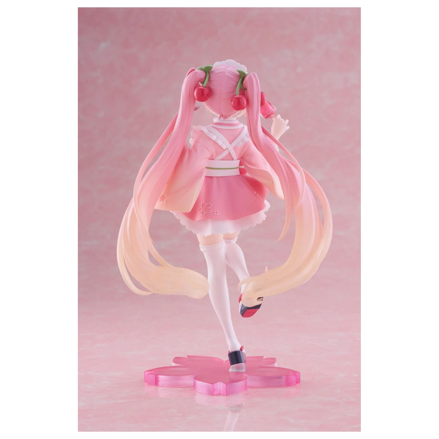 Hatsune Miku PVC Statue Newly Written Sakura Miku Japanese Cafe Ver. Neuauflage 18 cm Produktfoto