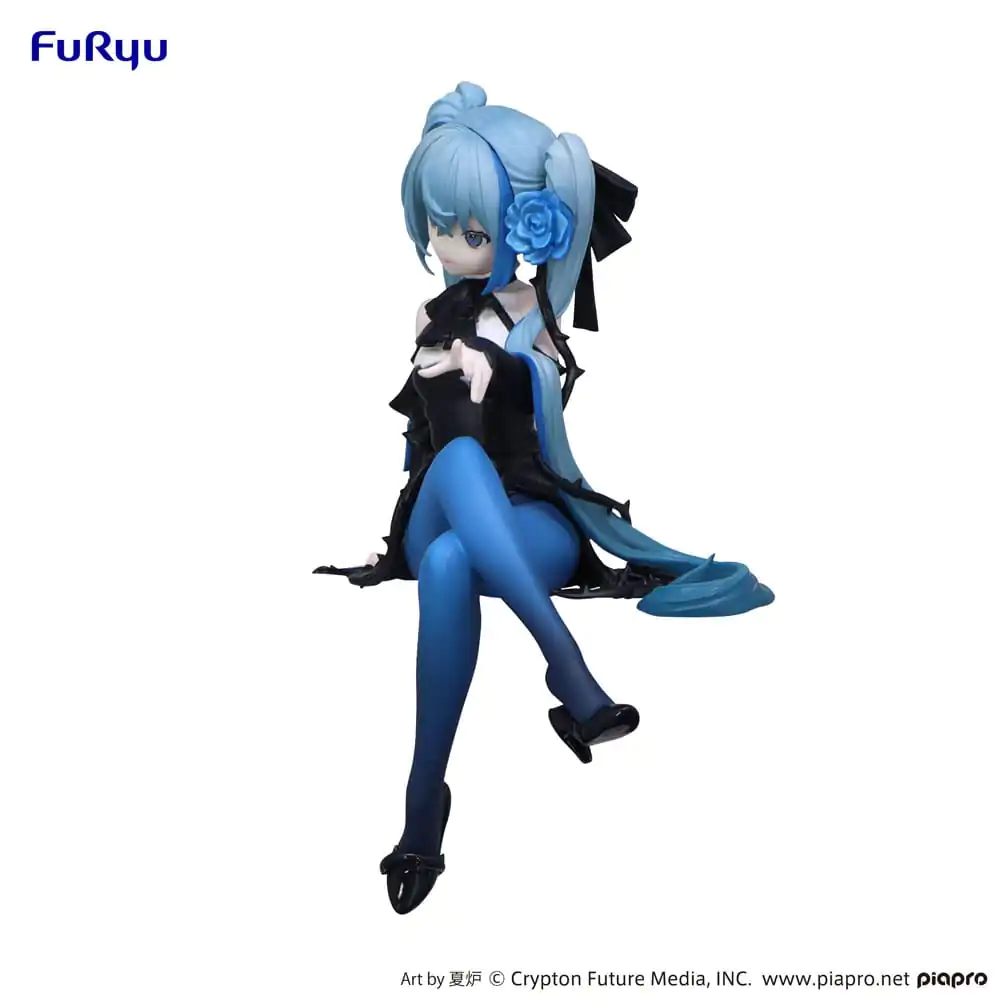 Hatsune Miku Noodle Stopper PVC Statue Blue Rose Ver. 14 cm termékfotó