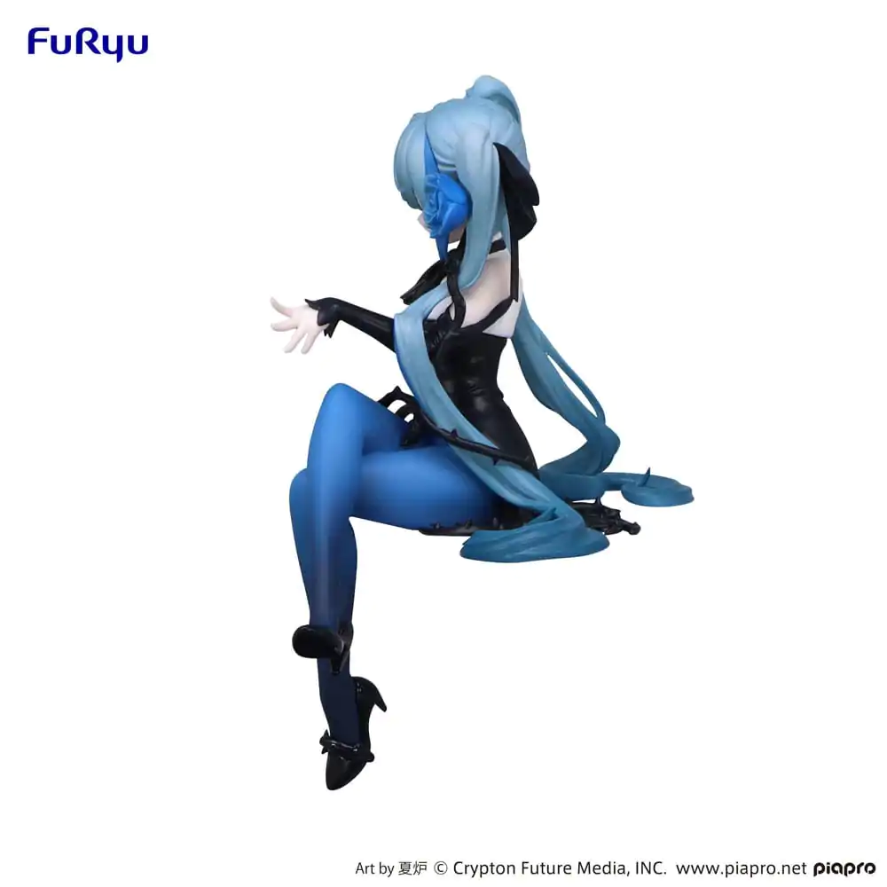 Hatsune Miku Noodle Stopper PVC Statue Blue Rose Ver. 14 cm termékfotó