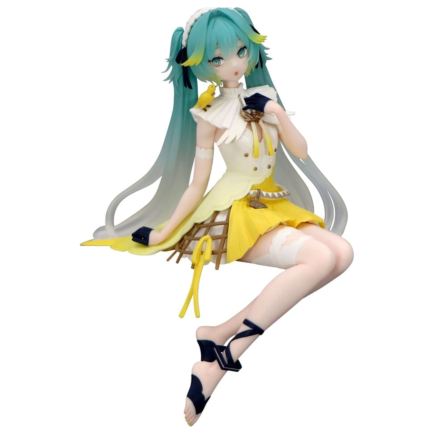Hatsune Miku Noodle Stopper PVC Statue Canary Bird heo exklusiv 14 cm Produktfoto