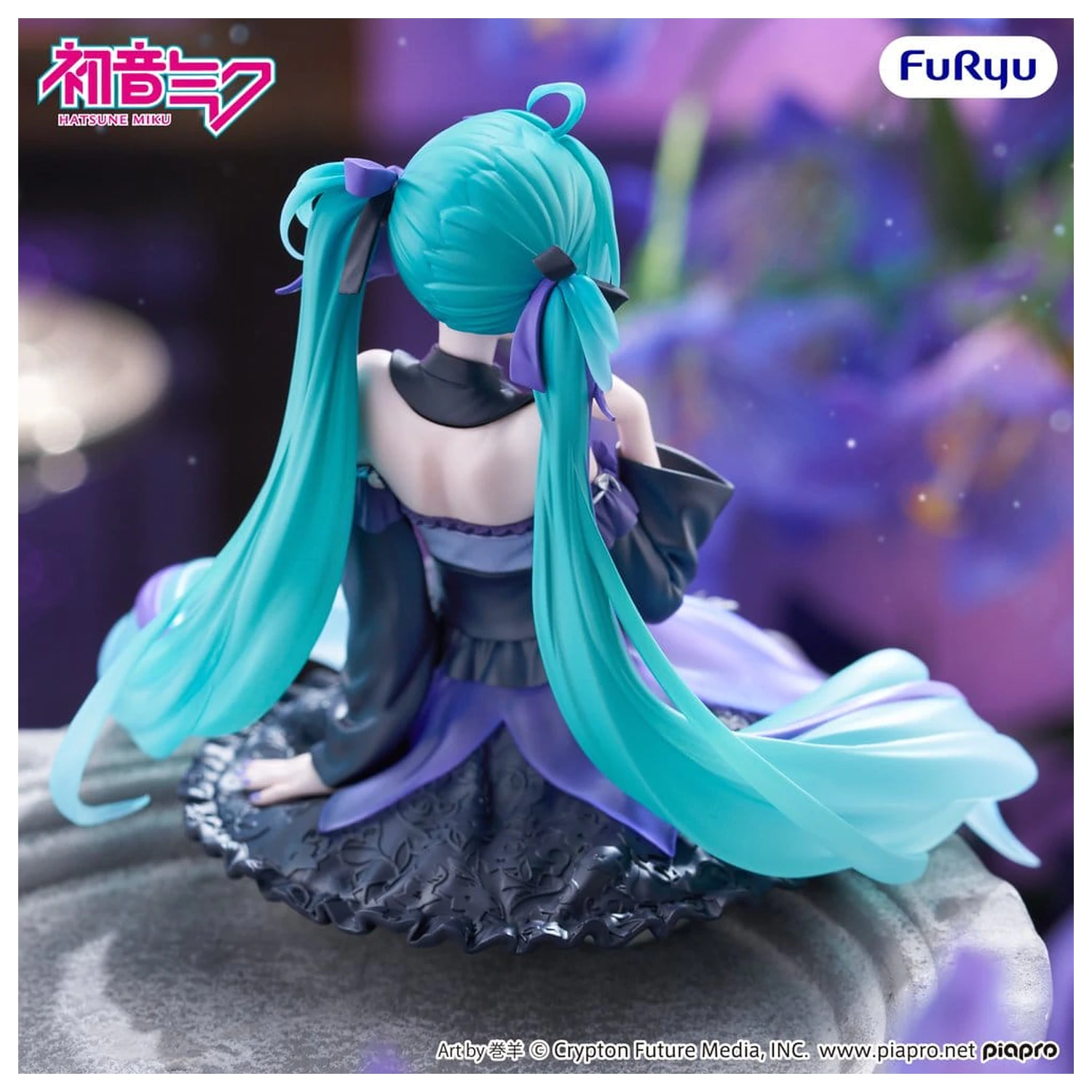 Hatsune Miku Noodle Stopper PVC Figur Blumenfee Glockenblume 14 cm Produktfoto
