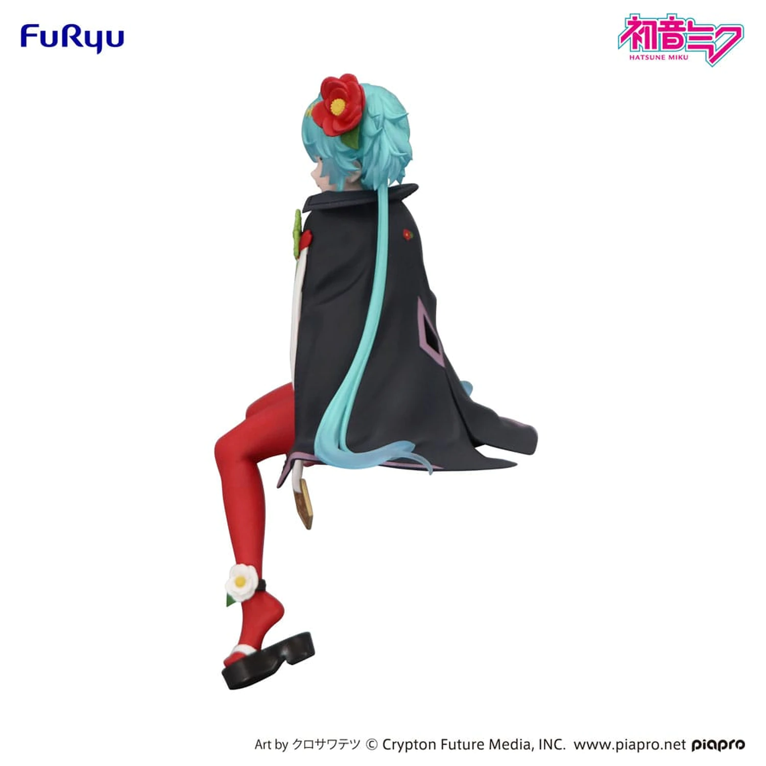 Hatsune Miku Noodle Stopper PVC Statue Flower Fairy Camellia 15 cm Produktfoto