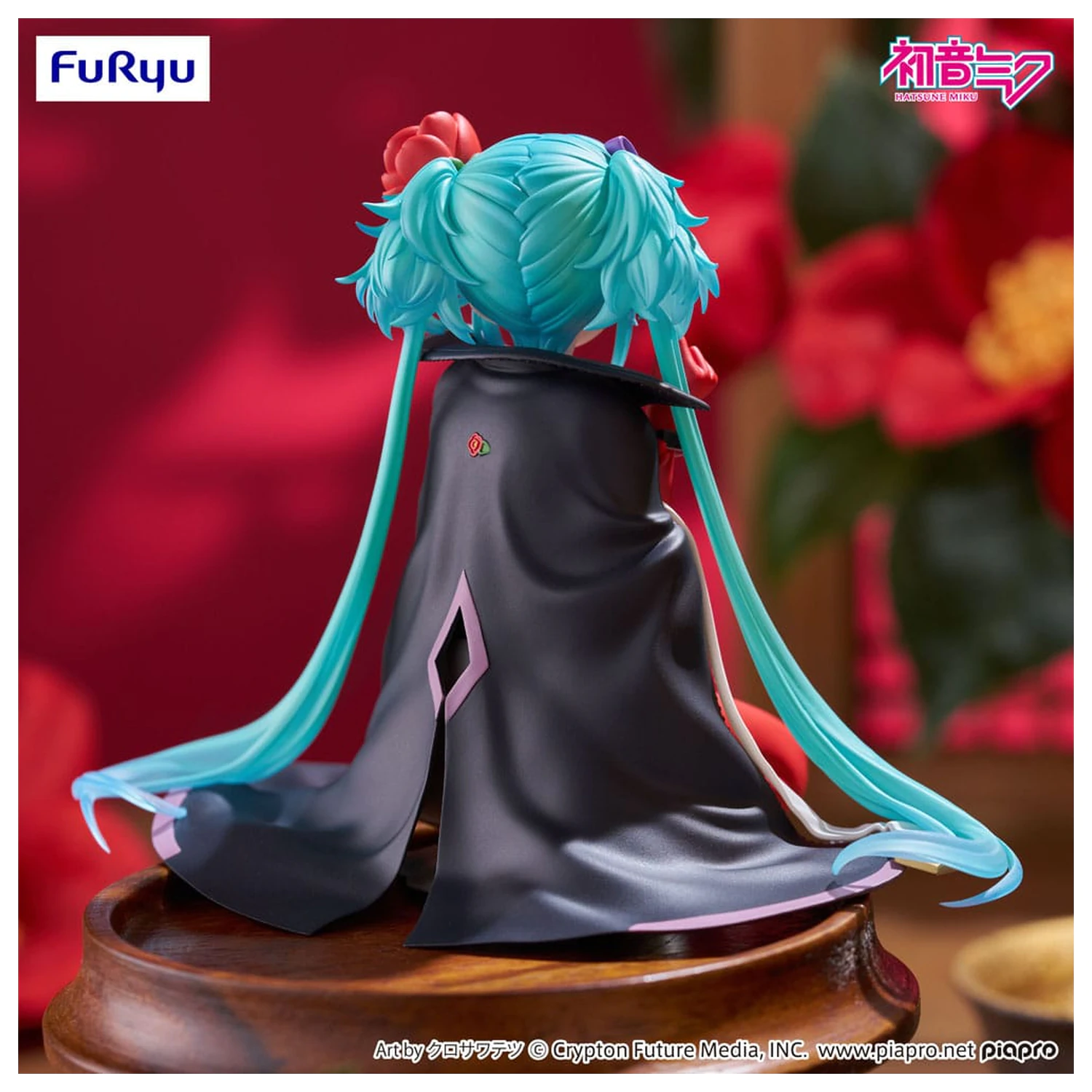 Hatsune Miku Noodle Stopper PVC Statue Flower Fairy Camellia 15 cm Produktfoto