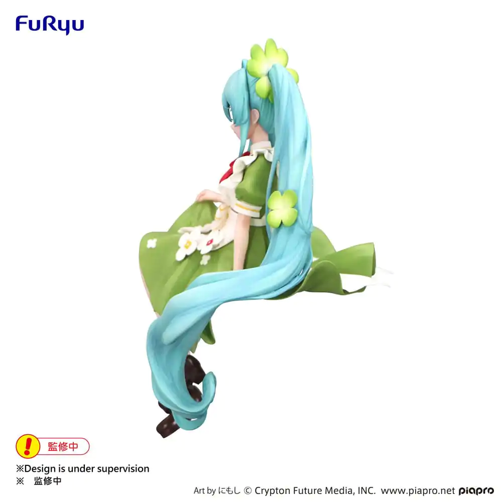 Hatsune Miku Noodle Stopper PVC Statue Flower Fairy Clover 15 cm termékfotó