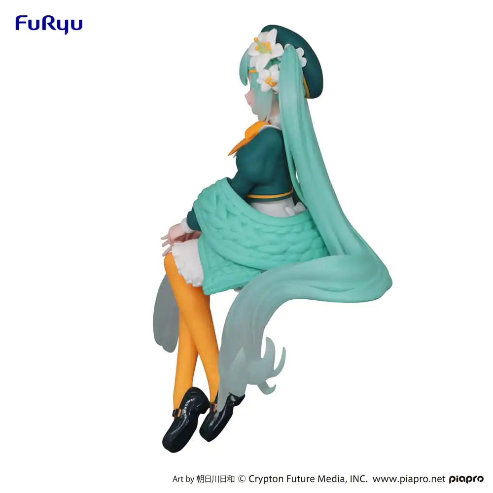Hatsune Miku Noodle Stopper PVC Statue Flower Fairy Lily 14 cm Produktfoto