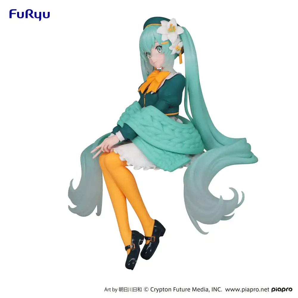 Hatsune Miku Noodle Stopper PVC Statue Flower Fairy Lily 14 cm Produktfoto