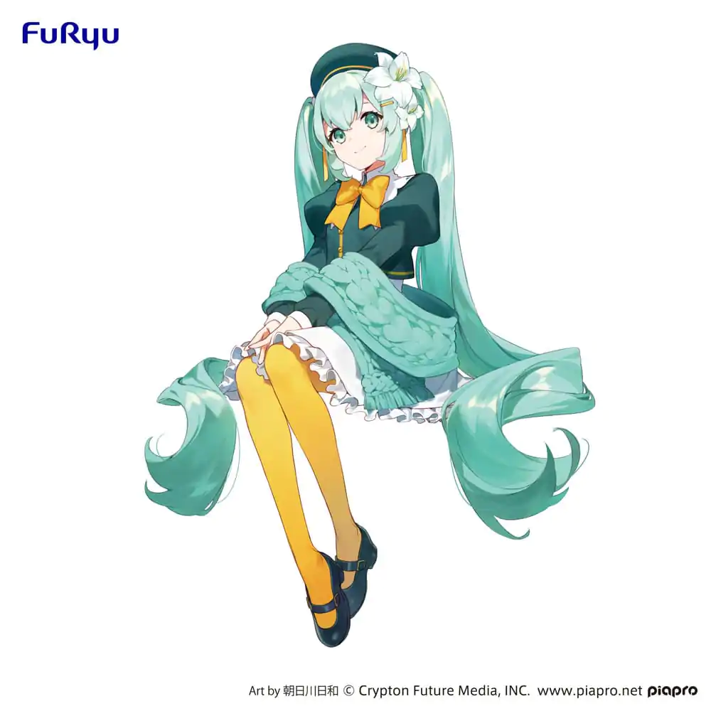 Hatsune Miku Noodle Stopper PVC Statue Flower Fairy Lily 14 cm Produktfoto