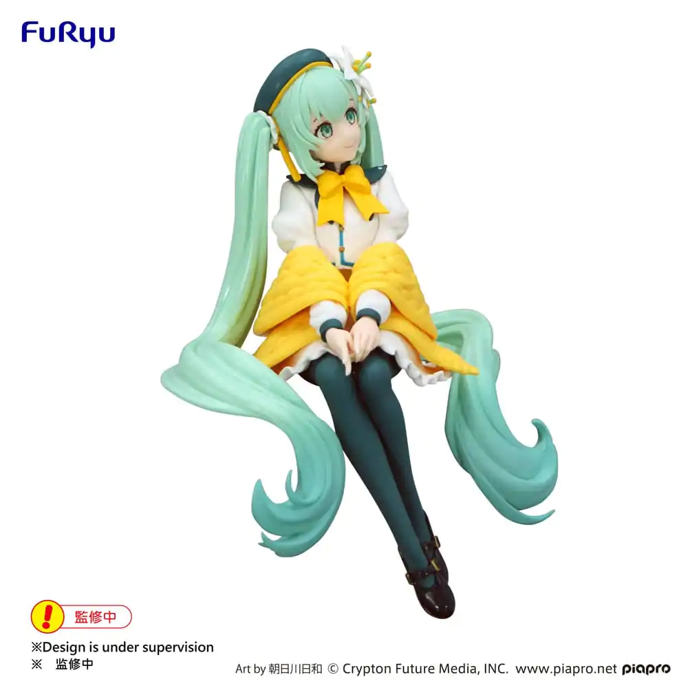 Hatsune Miku Noodle Stopper PVC Statue Flower Fairy Lily White Ver. 14 cm termékfotó