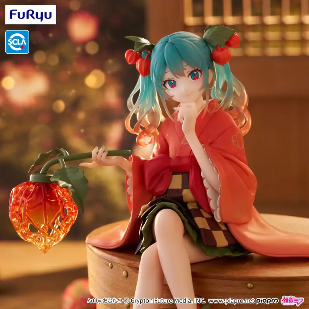 Hatsune Miku Noodle Stopper PVC-Statue Flower Fairy Winter Cherry 15 cm Produktfoto