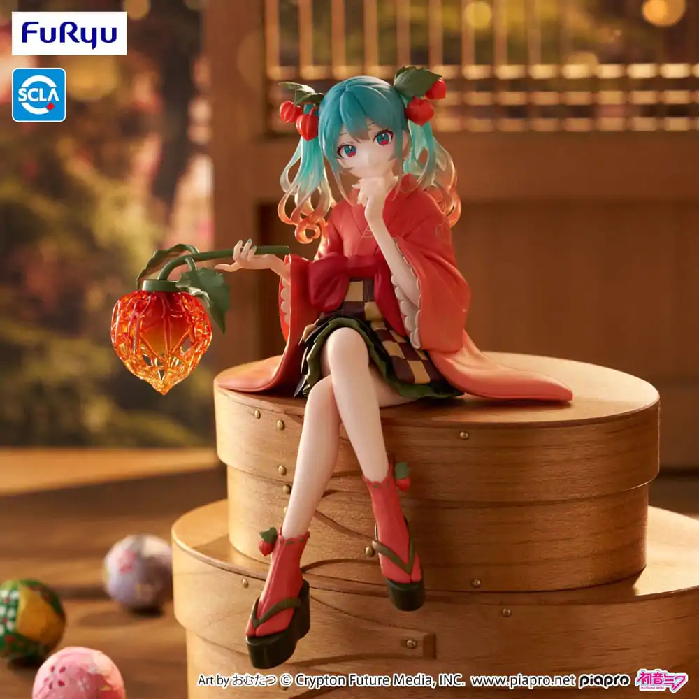 Hatsune Miku Noodle Stopper PVC-Statue Flower Fairy Winter Cherry 15 cm Produktfoto
