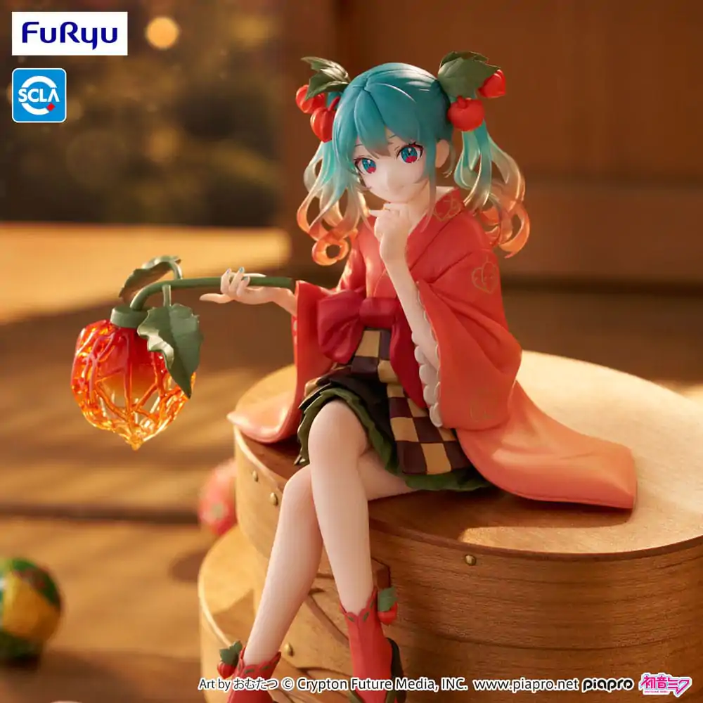 Hatsune Miku Noodle Stopper PVC-Statue Flower Fairy Winter Cherry 15 cm Produktfoto