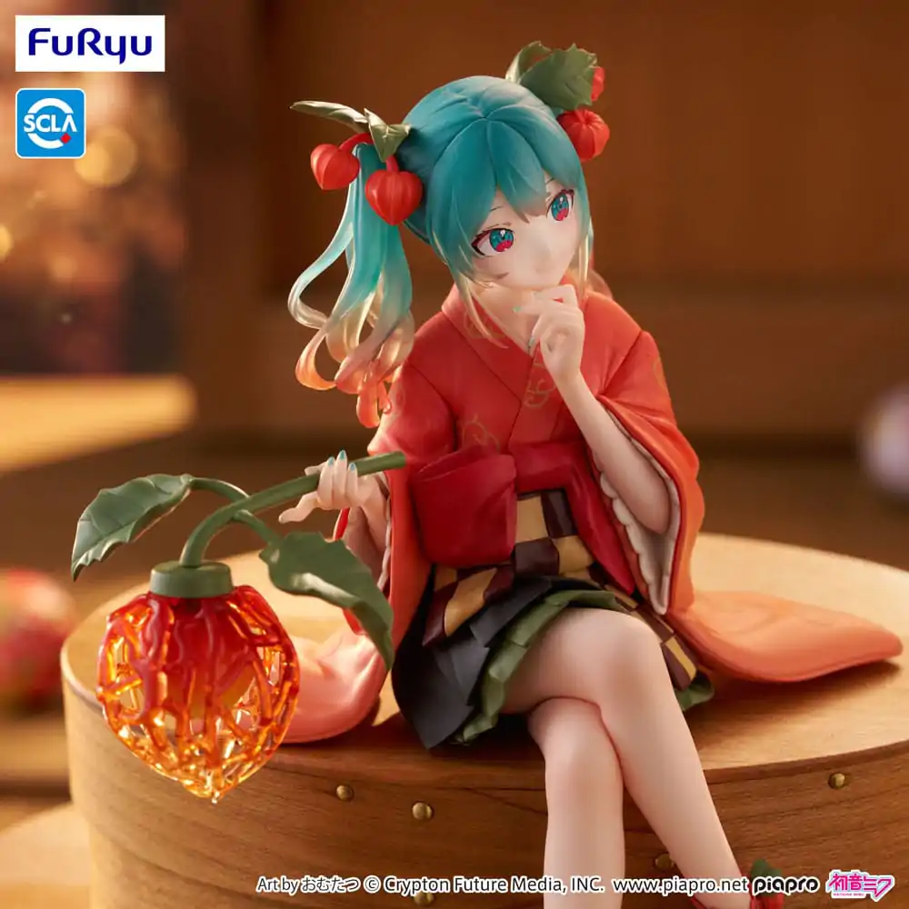 Hatsune Miku Noodle Stopper PVC-Statue Flower Fairy Winter Cherry 15 cm Produktfoto