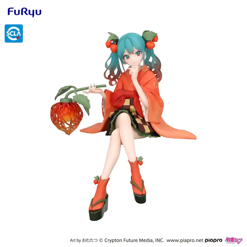 Hatsune Miku Noodle Stopper PVC-Statue Flower Fairy Winter Cherry 15 cm Produktfoto