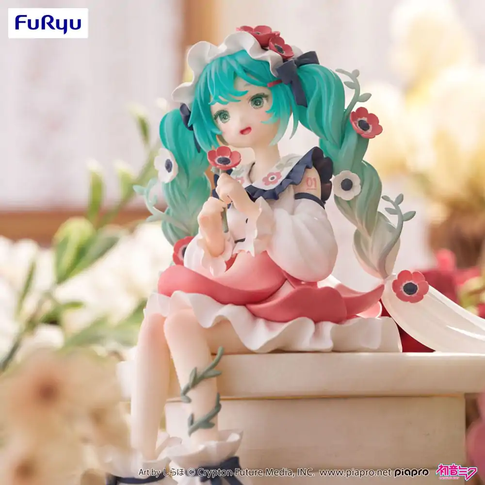 Hatsune Miku Noodle Stopper PVC Statue Hatsune Miku Flower Fairy Anemone 14 cm Produktfoto