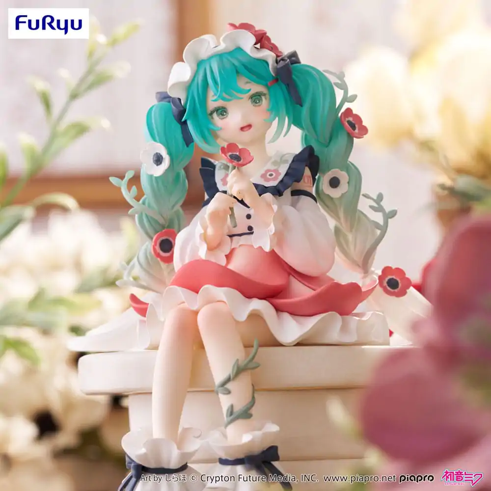 Hatsune Miku Noodle Stopper PVC Statue Hatsune Miku Flower Fairy Anemone 14 cm Produktfoto