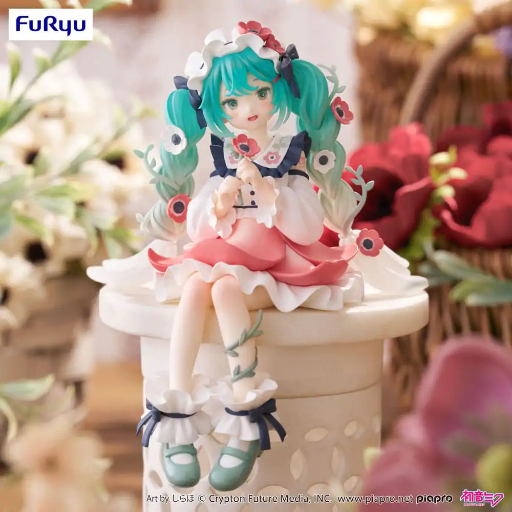 Hatsune Miku Noodle Stopper PVC Statue Hatsune Miku Flower Fairy Anemone 14 cm Produktfoto