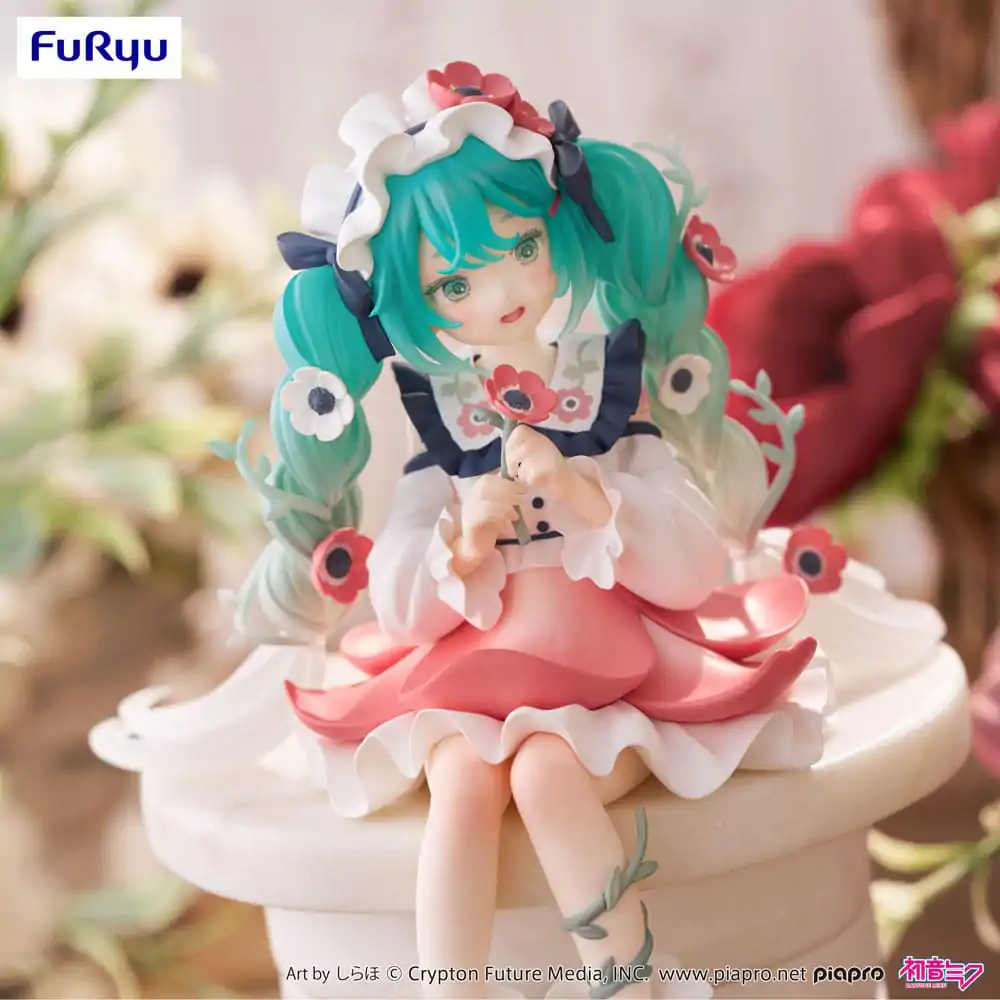 Hatsune Miku Noodle Stopper PVC Statue Hatsune Miku Flower Fairy Anemone 14 cm Produktfoto