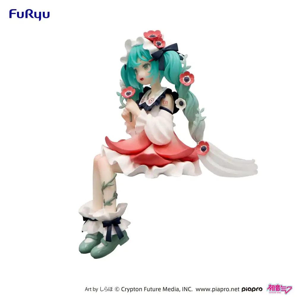 Hatsune Miku Noodle Stopper PVC Statue Hatsune Miku Flower Fairy Anemone 14 cm Produktfoto
