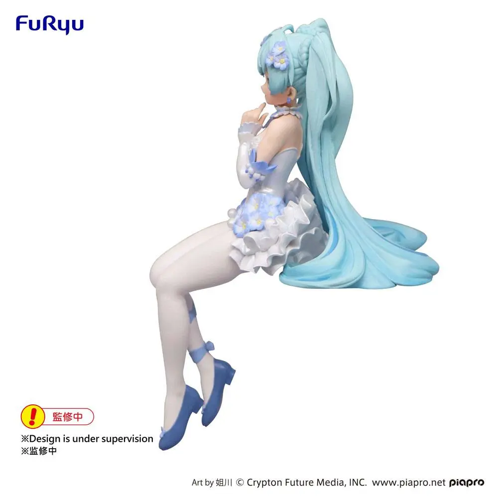 Hatsune Miku Noodle Stopper PVC Statue Hatsune Miku / Flower Fairy Nemophila Ver. 15 cm Produktfoto