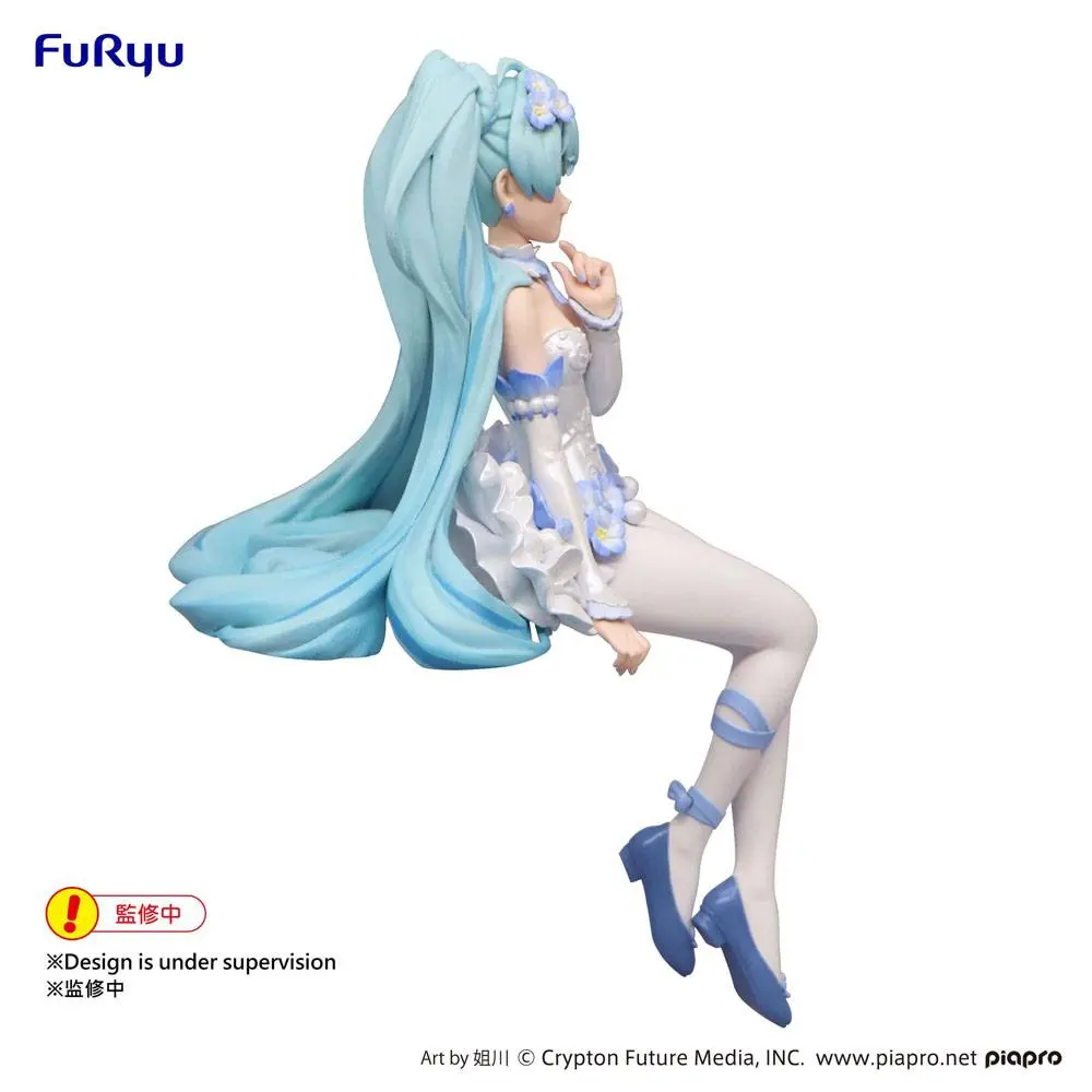 Hatsune Miku Noodle Stopper PVC Statue Hatsune Miku / Flower Fairy Nemophila Ver. 15 cm Produktfoto