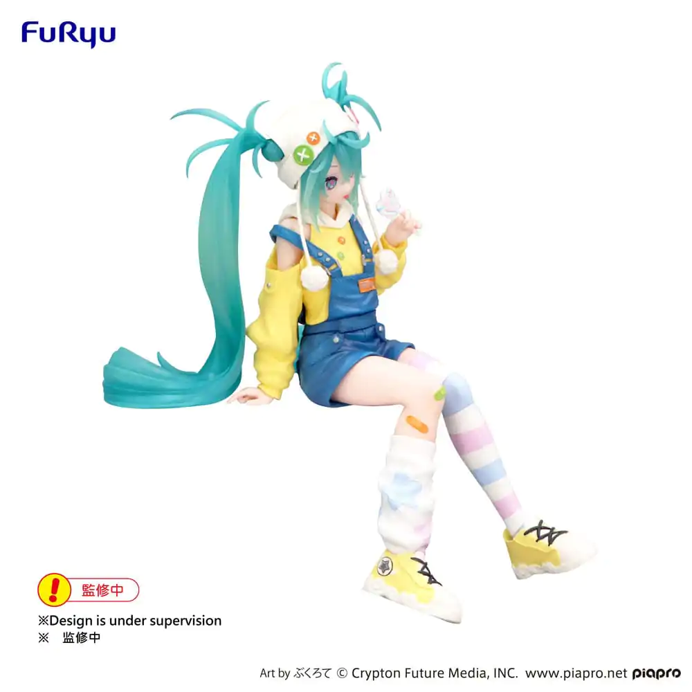 Hatsune Miku Noodle Stopper PVC Statue Hatsune Miku Lollipop 15 cm Produktfoto