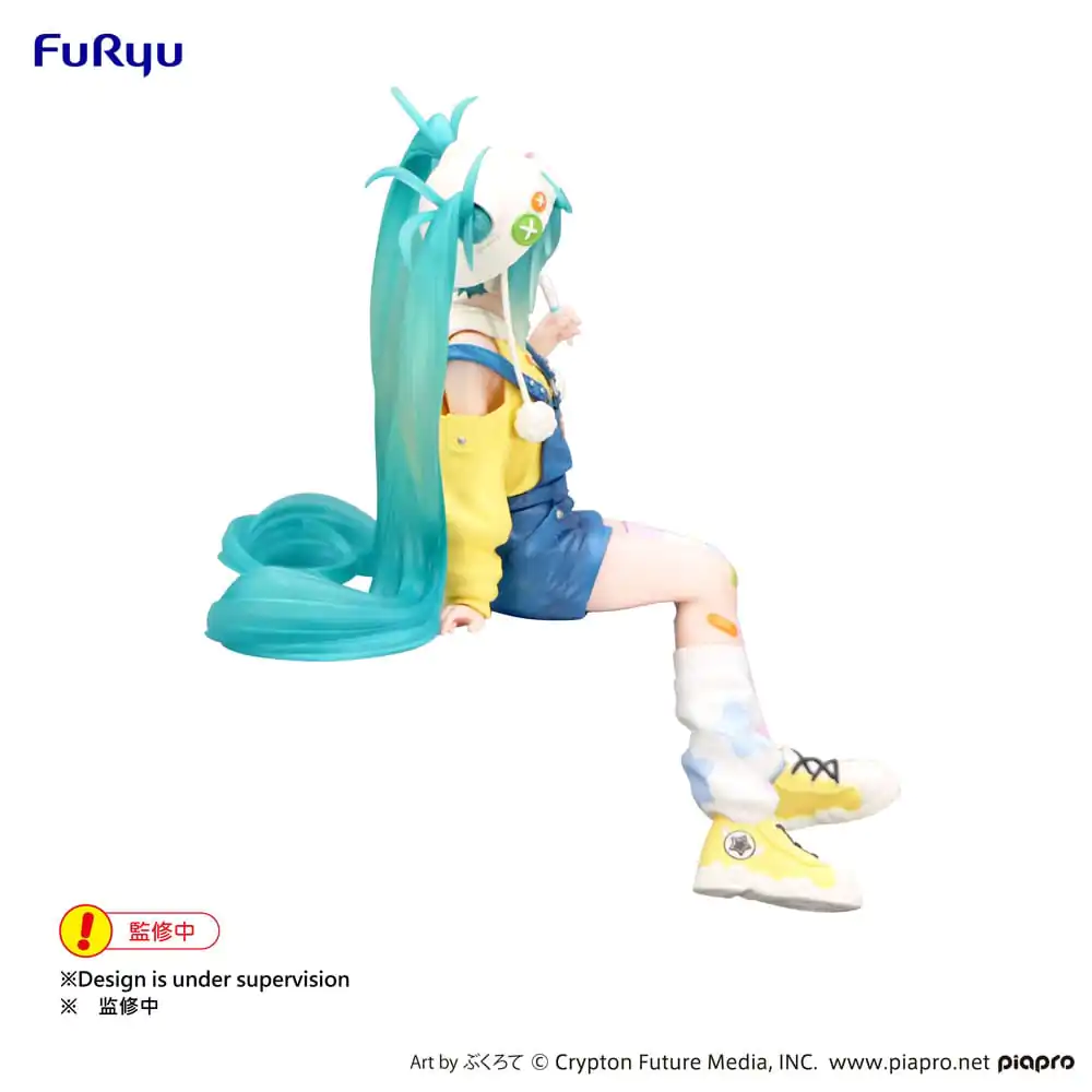 Hatsune Miku Noodle Stopper PVC Statue Hatsune Miku Lollipop 15 cm Produktfoto